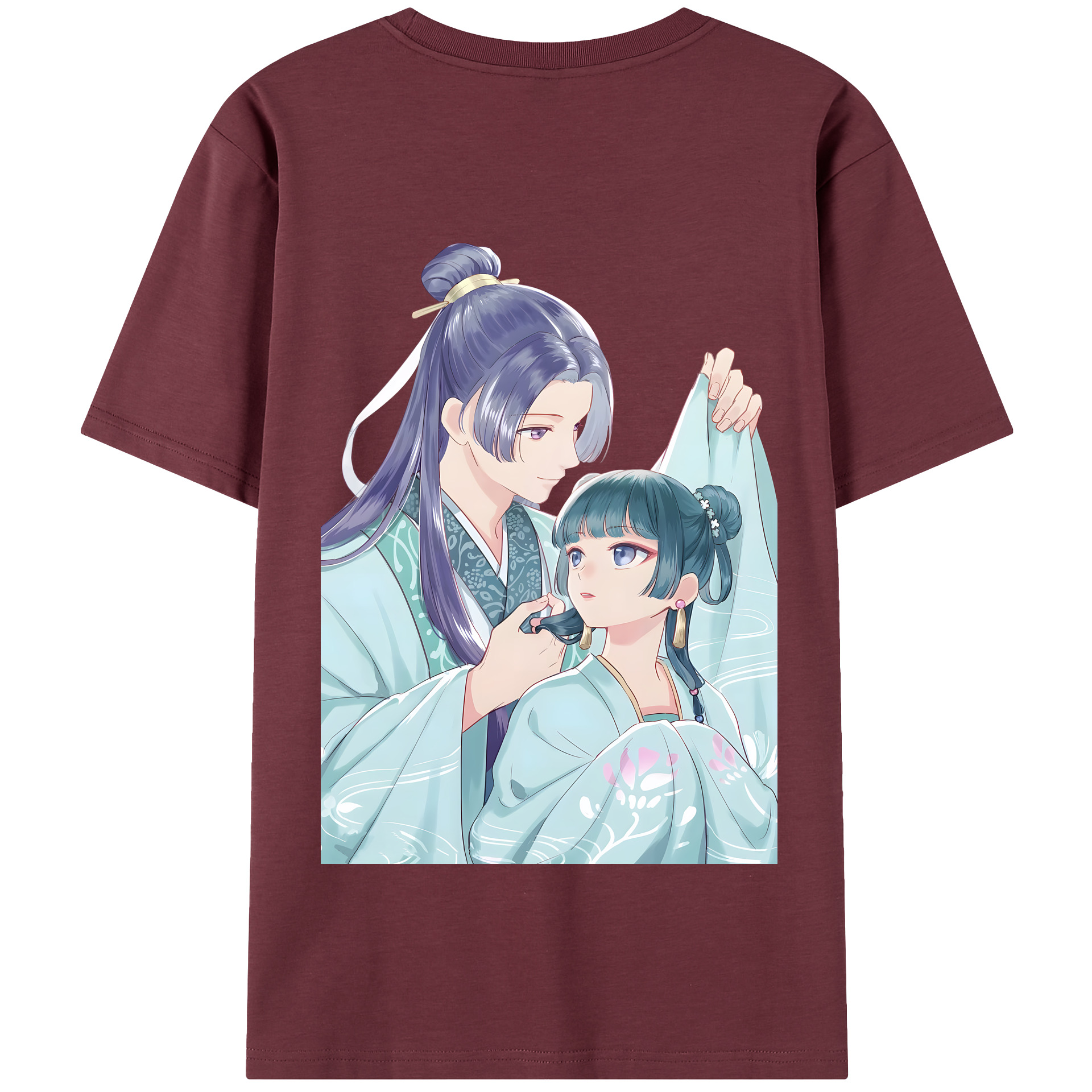 （画像用） 薬屋のひとりごと The Apothecary Diaries 綿100％半袖Tシャツ（背面プリント）